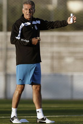 Carlos Queiroz (Iran) Nike Tiempo Legend IV