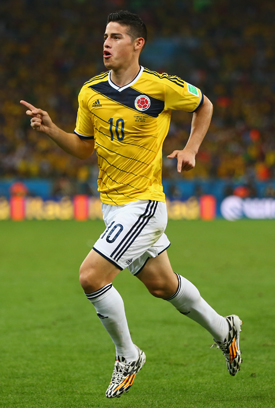 James Rodrguez (Colombia) adidas adizero