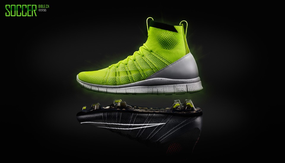 Nike Free Mercurial Superfly HTM - Volt : Footwear : Soccer Bible