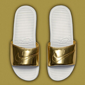 Nike "Liquid Metal" Slides : Footwear : Soccer Bible