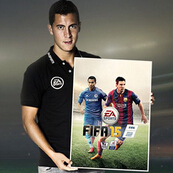 EA Sports Unveil FIFA 15 Cover Featuring Lionel Messi and Eden Hazard : Football News : Soccer Bible