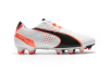 PUMA King II White/Black/Flash Orange : Football Boots : Soccer Bible