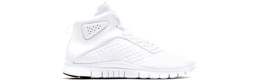 Nike Free Hypervenom Mid "Triple White" : Footwear : Soccer Bible