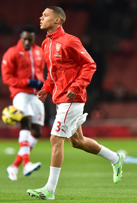 Kieran Gibbs (Arsenal) adidas F50 adizero