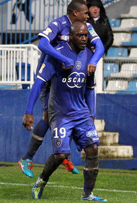 Benjamin Mokulu (Bastia) adidas F50 adizero