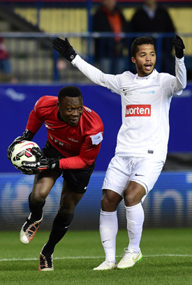 Idriss Kameni (Malaga) Nike T90 Laser III