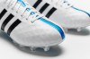 adidas 11Pro ��White/Black/Solar Blue�� : Football Boots : Soccer Bible