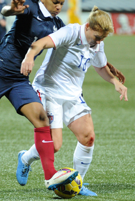 Lori Chalupny (USA) adidas F50 adizero