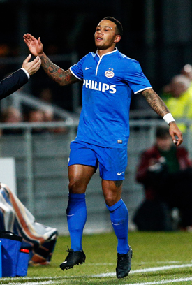 Memphis Depay (PSV) Under Armour