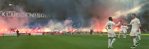 Beautiful Copenhagen Derby Footage : Video : Soccer Bible