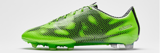 adidas f50 adizero "Solar Green" : Football Boots : Soccer Bible