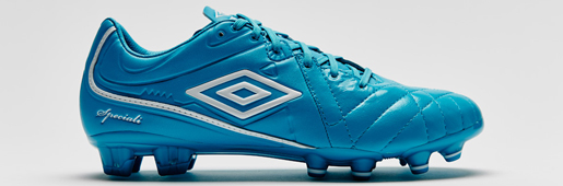 Umbro Speciali IV "Blue Atoll/White" : Football Boots : Soccer Bible