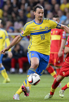 Zlatan Ibrahimovic (Sweden) Nike Mercurial Vapor X