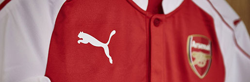 PUMA and Arsenal unveil 15/16 home kit : Football Apparel : Soccer Bible