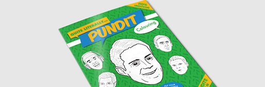 Introducing the brilliant 'Pundit Colouring' : Books and Magazines : Soccer Bible