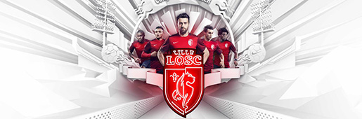 Nike Unveil LILLE OSC 15/16 HOME KIT : Football Apparel : Soccer Bible