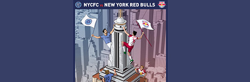 MLS Rivalry Week | Illustrated Posters : Art and Illustration : Soccer Bible