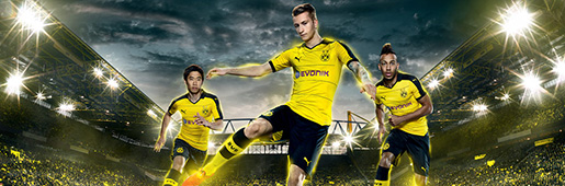 Borussia Dortmund 15/16 Home & Third by PUMA : Football Apparel : Soccer Bible