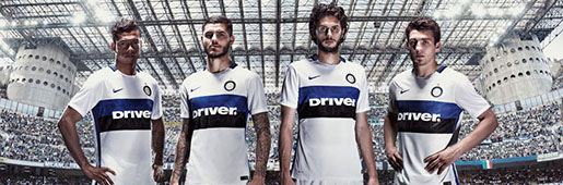 Inter Milan 15/16 Away by Nike : Football Apparel : Soccer Bible