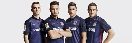 Atletico Madrid 15/16 Away by Nike : Football Apparel : Soccer Bible