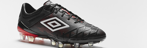 Umbro UX-2 'Black / White / Vermillion' : Football Boots : Soccer Bible