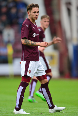 Sam Nicholson (Hearts) adidas F50 adizero