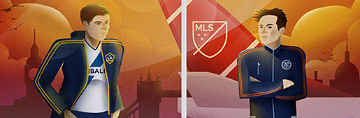 Gerrard and Lampard to the MLS | Davide Barco x Gabriel De Los Rios : Art and Illustration : Soccer Bible