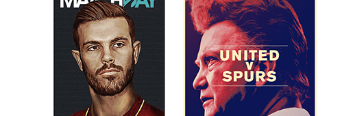 Match Day Posters | Round-Up : Art and Illustration : Soccer Bible