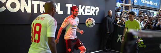 MUFC Away Launch at adidas Base Brixton : Events : Soccer Bible