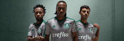 Palmeiras 15/16 Third Shirt by adidas : Football Apparel : Soccer Bible