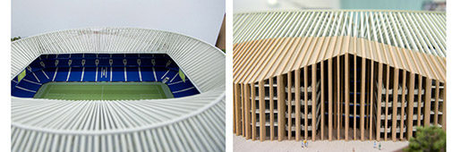 Chelsea Model Proposed Stamford Bridge : Product Design : Soccer Bible