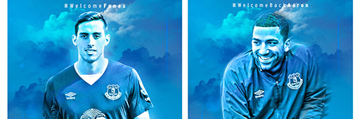 Everton Signing Graphics : Art and Illustration : Soccer Bible