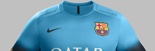 FC Barcelona 15/16 3rd kit by Nike : Football Apparel : Soccer Bible