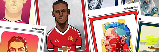 Rikkileaks x Dave Flanagan | Anthony Martial for Shwapsies : Art and Illustration : Soccer Bible