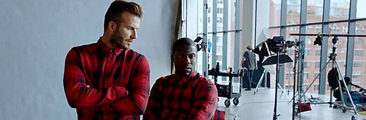 David Beckham & Kevin Hart In H&M Ad : Video : Soccer Bible