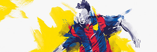 Barca B Posters by Jordi Urgell : Art and Illustration : Soccer Bible