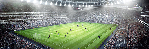 Tottenham Stadium Renderings | Ink Studio : Art and Illustration : Soccer Bible