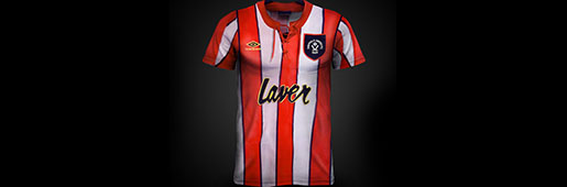 Sheffield United Vintage Shirts by Liam Proniewicz : Art and Illustration : Soccer Bible