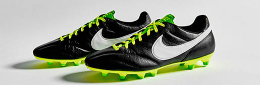 Nike Tiempo Premier "Black/White/Electric Green" : Football Boots : Soccer Bible