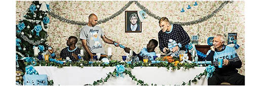 Man City Christmas Retail Shoot | BTS : Video : Soccer Bible