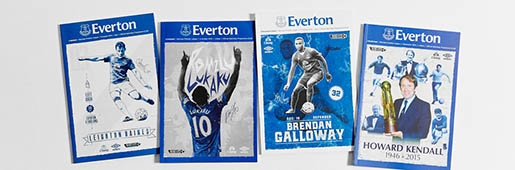 Everton | Matchday Programme 15/16 : Books and Magazines : Soccer Bible