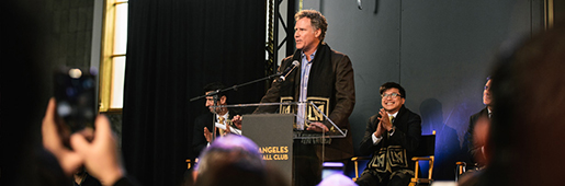 Will Ferrell Joins L.A.F.C. : Events : Soccer Bible