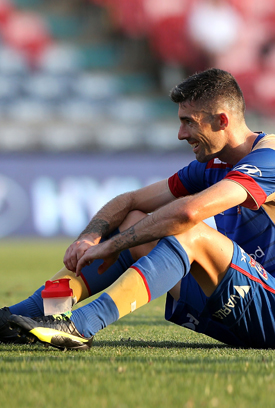 Jason Hoffman (Newcastle Jets) Puma evoSPEED SL