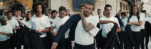 David Beckham H&M Spring 2016 : Video : Soccer Bible