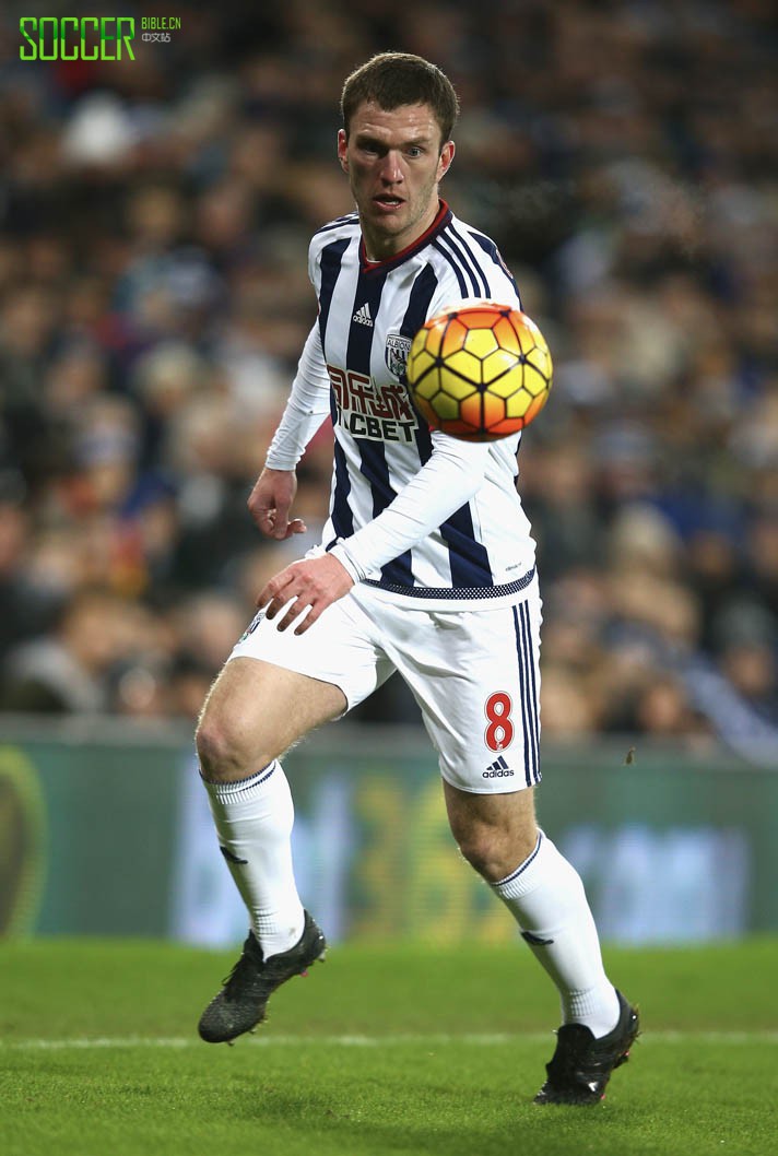 Craig Gardner (West Brom) adidas ACE 16.1