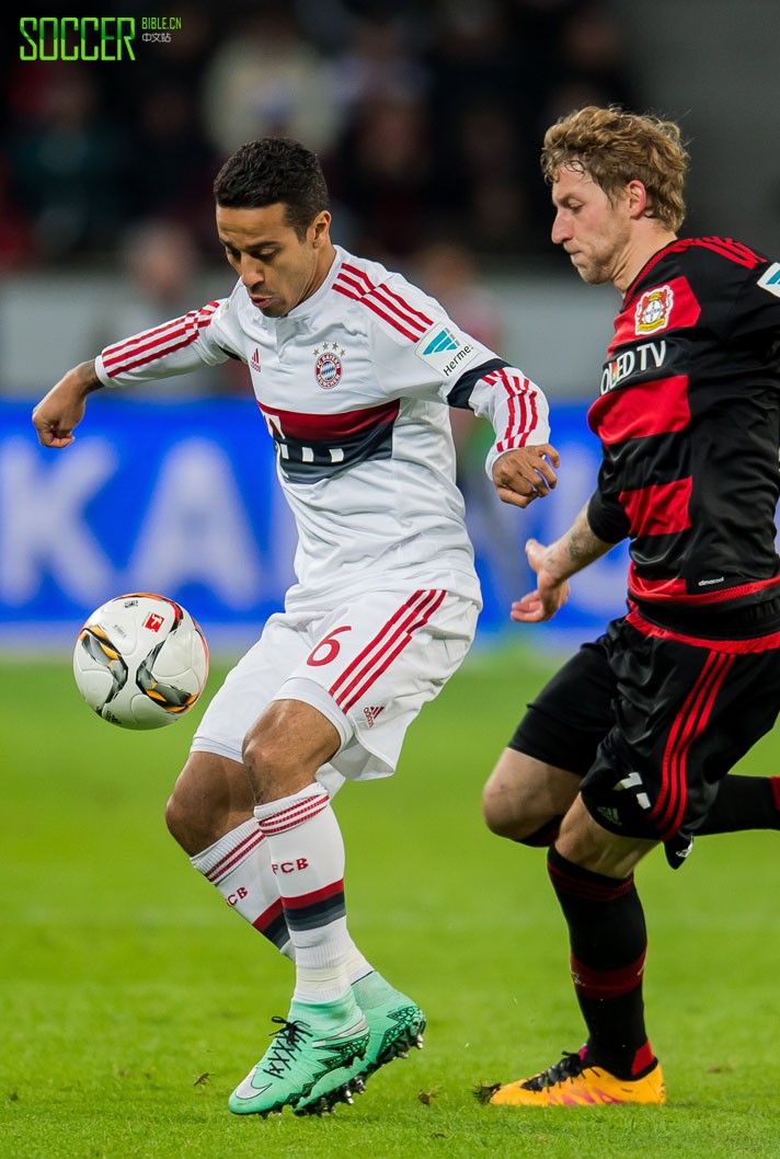 Thiago Alcantara (Bayern Munich) Nike Hypervenom Phantom II