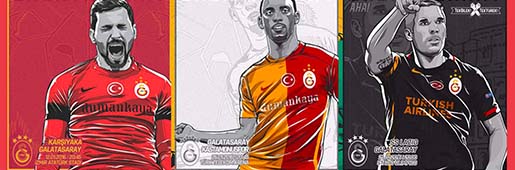 Galatasaray Match Day Posters : Art and Illustration : Soccer Bible