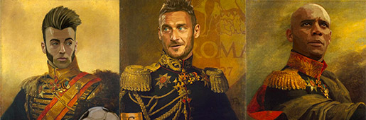 Fabrizio Birimbelli x Roma Illustrations : Art and Illustration : Soccer Bible