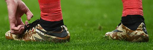 Jamie Vardy Debuts Nike Camo Hypervenom : Boot Spotting : Soccer Bible