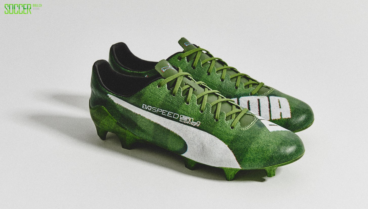 彪马推出草绿配色evospeed sl - puma_彪马足球鞋